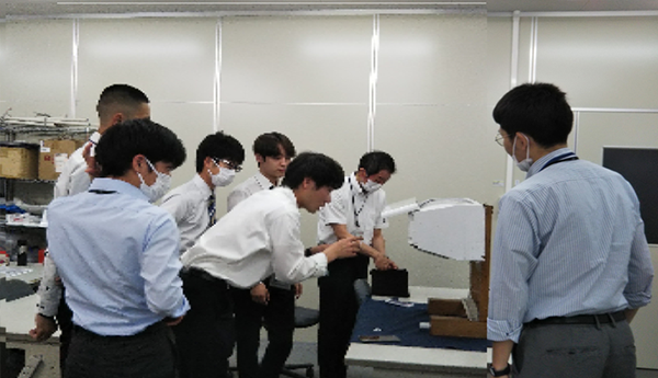 Air conditioner technical skills training Phot