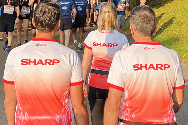 Wearing matching shirts promotes team spirit Phot