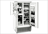 Three-Door Refrigerator with Separate Vegetable Compartment <SJ-3300X>
