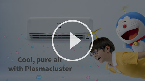 Plasmacluster Ion - ensure clean, pure air for healthy living.