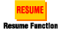 Resume Function