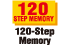 120-Step Memory