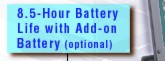 8.5-Hour Battery Life