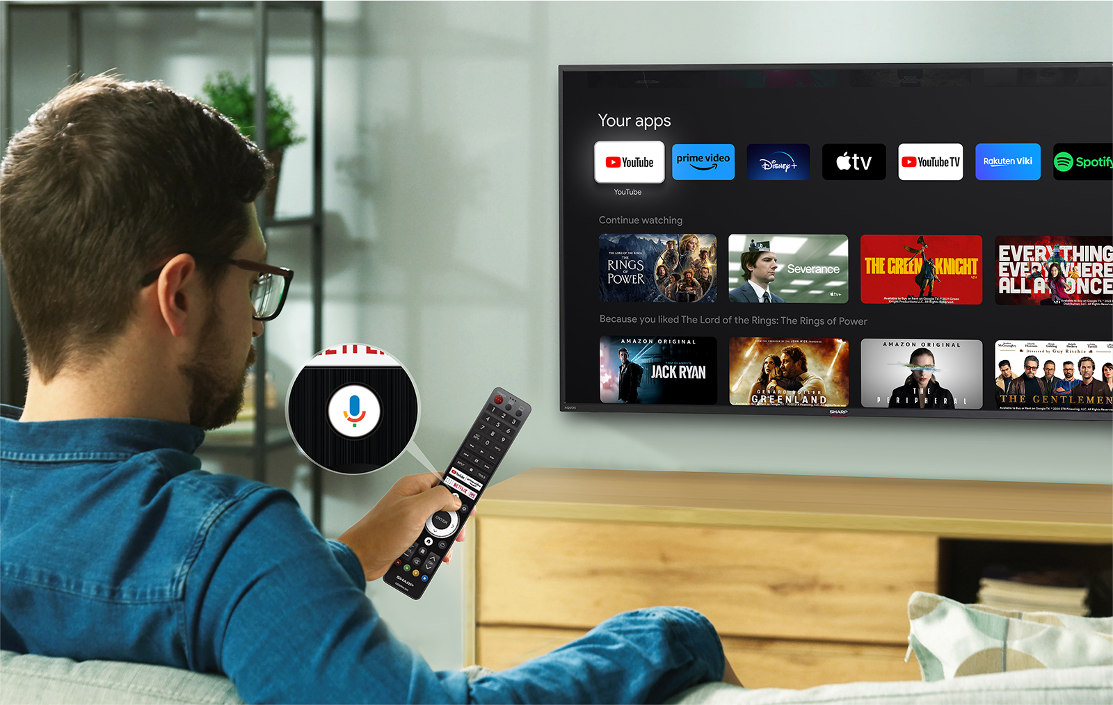 Smart TV 43'' FHD - Google TV, Google TV desde $0
