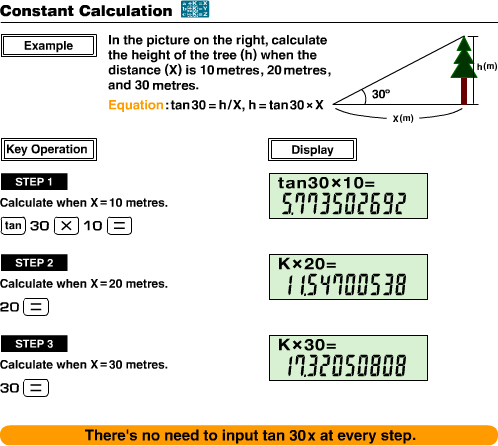 Constant Calculation