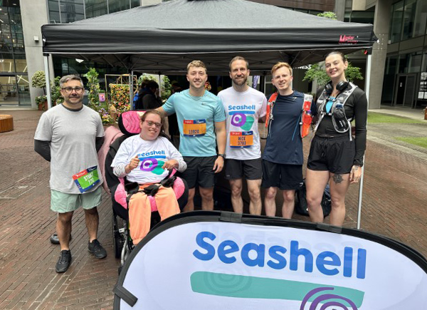 Seashell Trust’s charity tent