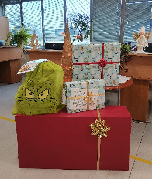 Gifts in response to “Letters to Santa Claus”