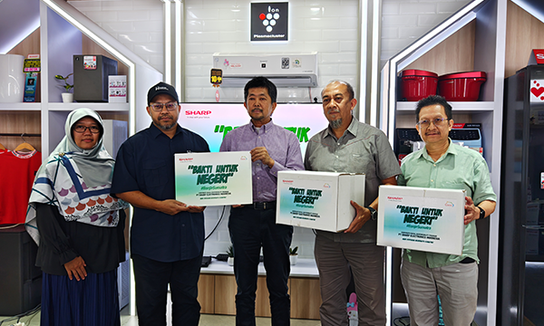 Donation ceremony