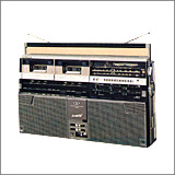 GF-808 Double Cassette Stereo Player