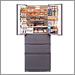 SJ-N45M Refrigerator Using Non-CFC Vacuum Insulation