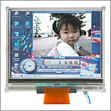 Altavoz con panel LCD