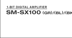 SM-SX100 (GR)/(BL)/(BK)