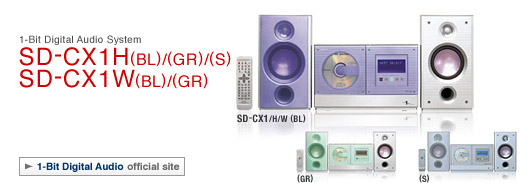 SD-CX1H(BL)/(GR)/(S) and SD-CX1W(BL)/(GR)