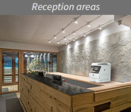Reception areas