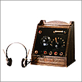 Первый детекторный радиоприемник в Японии