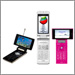 Мобильный телефон Softbank 920SH 3G/GSM для Softbank Mobile; телефонная трубка SH905i FOMA® для NTT DoCoMo; W61SH для KDDI Corporation