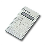 Ультратонкий калькулятор EL-8152 формата банковской карты
